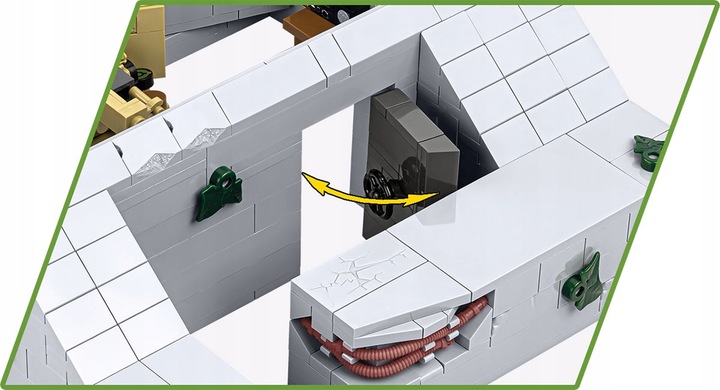 Klocki COBI 3136 German Bunker Regelbau 667 niemiecki schron bunkier