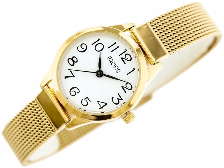 ZEGAREK DAMSKI PACIFIC X6131-02 - siatka komunia + GRAWER