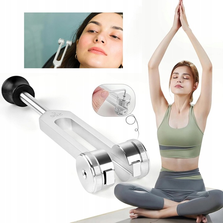 Kamerton 128/256/512 HZ aluminium do diagnostyki słuchu wibracji Stroik