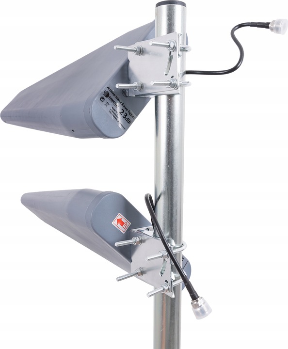 ANTENA DUAL DO ROUTERA WZMACNIACZA TELEFONU INTERNETU GSM LTE 3G 4G 2x23dB