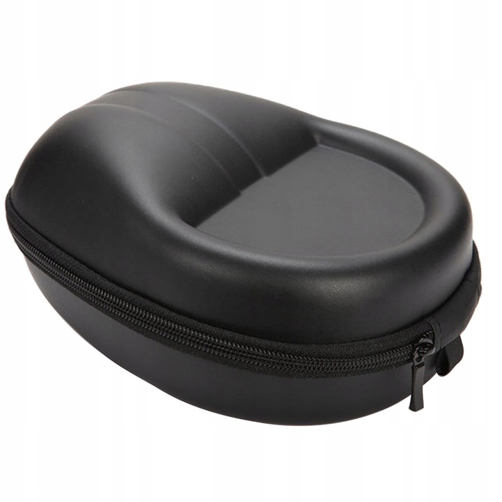 Etui na DUŻE słuchawki z zamkiem błyskawicznym twarde miękki środek H4