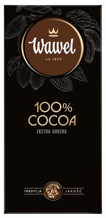 Tabliczka Ekstra Gorzka 100% cocoa (6 sztuk)