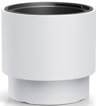 DONICZKA OSŁONKA NA KWIATY WKŁAD HEOS BIAŁA 30CM