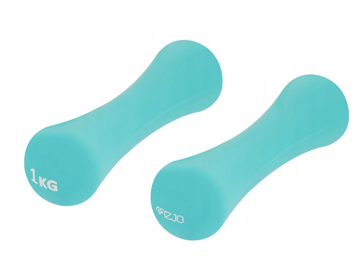 Hantle hantelki 8-shape 1 kg 2 szt 4fizjo