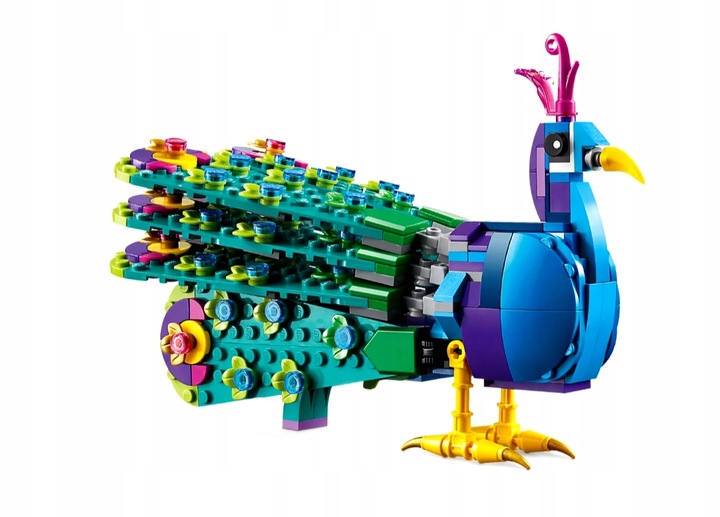 KLOCKI LEGO CREATOR 31157 Egzotyczny Paw 3w1 Motyl Ważka