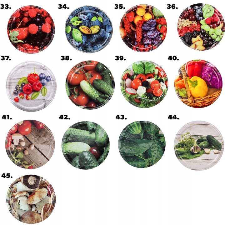 SŁOIK 720 ml SŁOIKI NA PRZETWORY MIÓD OGÓRKI WIECZKA ZAKRĘTKI 24 SZT FI 82