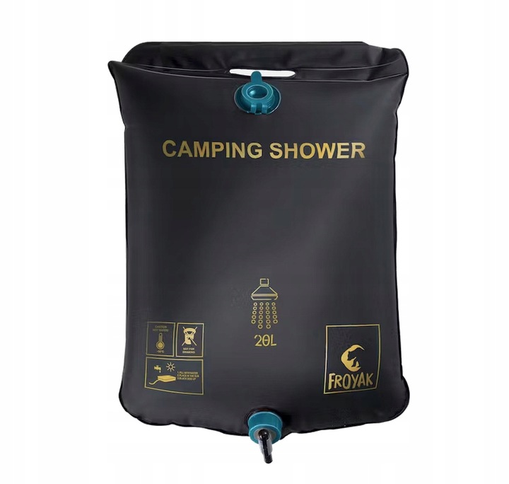 Prysznic turystyczny kempingowy pod namiot 20L