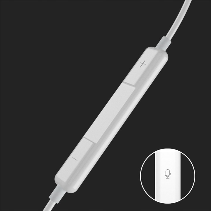 UNIWERSALNE PRZEWODOWE SŁUCHAWKI DOUSZNE USB-C Z PILOTEM | PRESTICO