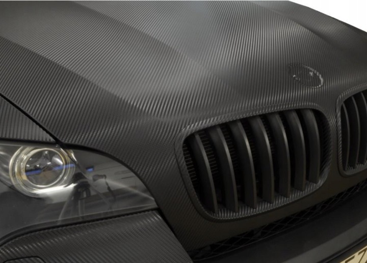 CARBON 3D FOLIA SAMOCHODOWA WŁÓKNO WĘGLOWE OKLEINA DO KOKPITU KAROSERII 2m