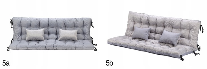 Poduszka na ławkę/huśtawkę ogrodowa wymiar 170x50x70 Wysoka Jakość