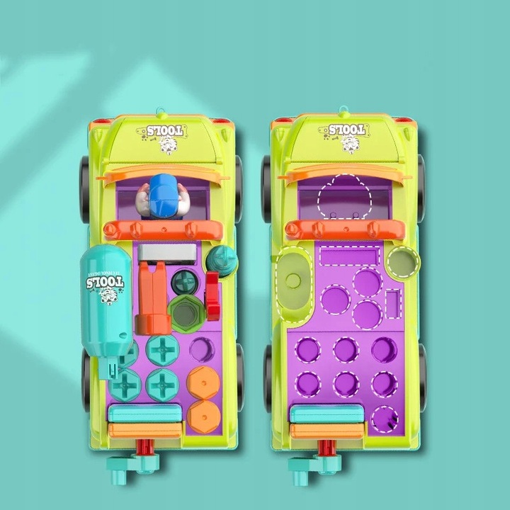 AUTO DO ROZKRĘCANIA WIERTARKA SAMOCHÓD MECHANIKA WARSZTAT JEŻDZI