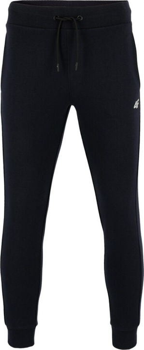 4F SPODNIE DRESOWE BAWEŁNA gramatura 300 WIĄZANE GRANATOWE SPMD001B r. L