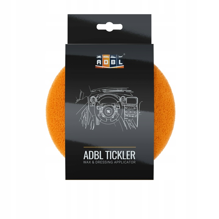 ADBL TICKLER APLIKATOR Z MIKROFIBRY DO WOSKU