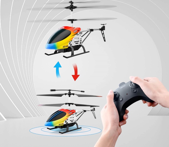 HELIKOPTER ŚMIGŁOWIEC ZDALNIE STEROWANY ŻYROSKOP AKUMULATOR WYMIENNY USB