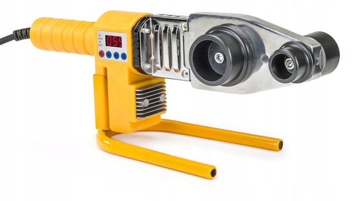 ZGRZEWARKA POLIFUZYJNA LCD DO RUR PCV PP 2800W 7-MATRYC 16-63 + WALIZKA