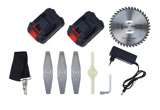 PODKASZARKA AKUMULATOROWA 36V 2xAKU + ZESTAW XXL