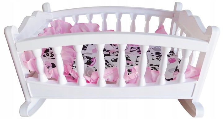 DUŻA KOŁYSKA DLA LALKI LALEK ŁÓŻECZKO + POŚCIEL PL