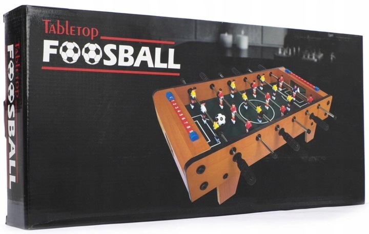 PIŁKARZYKI STOŁOWE DUŻE DREWNIANE GRA W PIŁKA NOŻNA Stół do PIŁKARZYKÓW