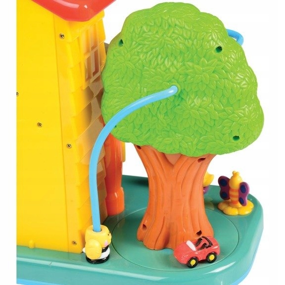 Odkrywczy Domek zabawka interaktywna edukacyjna dla dzieci 12m+, Dumel