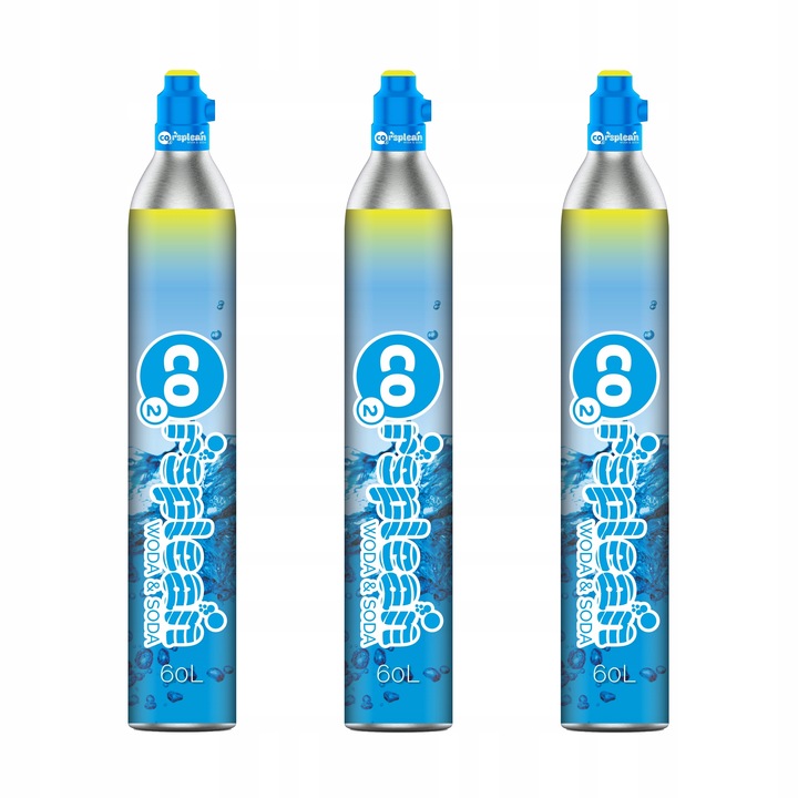 Corsplean nabicie 3 butli CO2 do sodastream