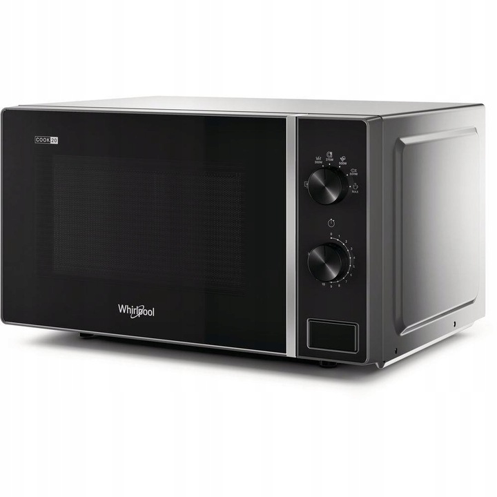Kuchenka mikrofalowa wolnostojąca Whirlpool MWP 101SB 700W 20l SilverBlack