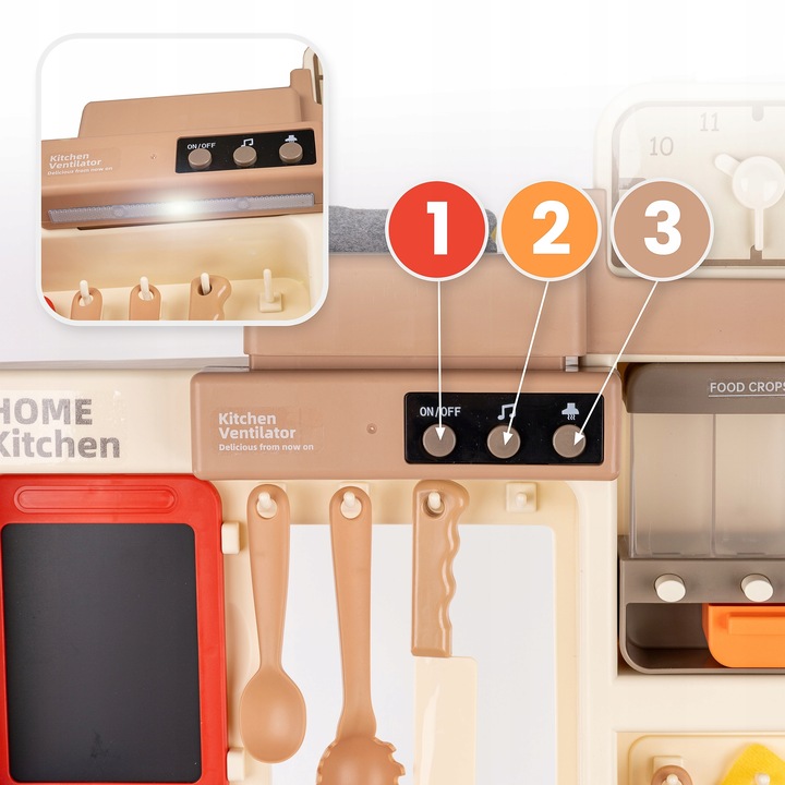 KUCHNIA DLA DZIECI KRAN PARA PALNIKI AKCESORIA