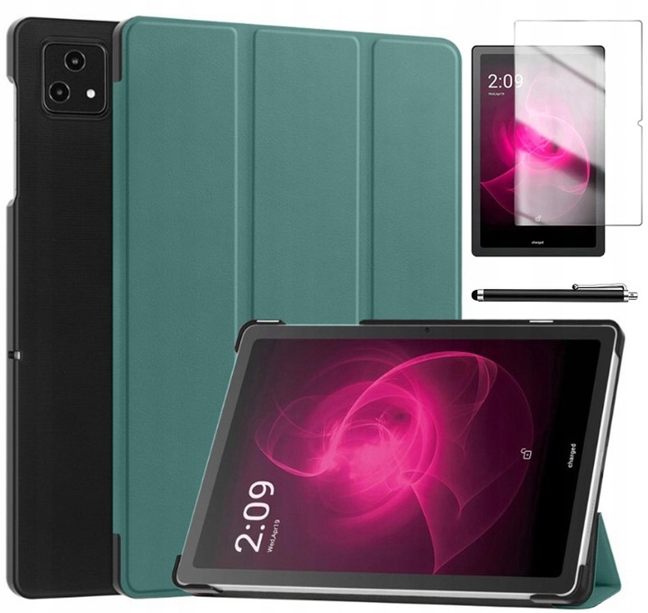 ETUI SMART COVER + SZKŁO HARTOWANE + RYSIK do T-MOBILE T TABLET 5G 10.36"