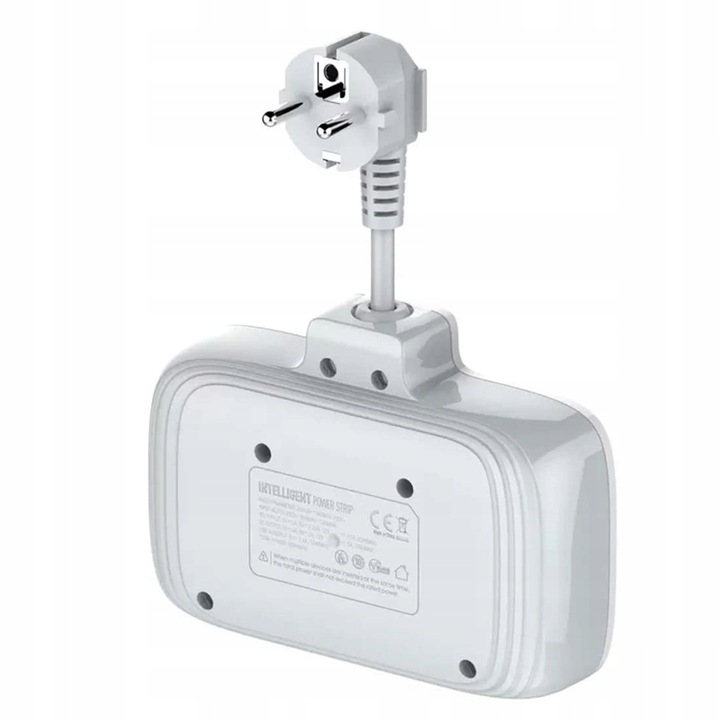 Listwa Zasilająca Przedłużacz Krótki Złodziejka z Ładowarką 4x USB PD 2500W