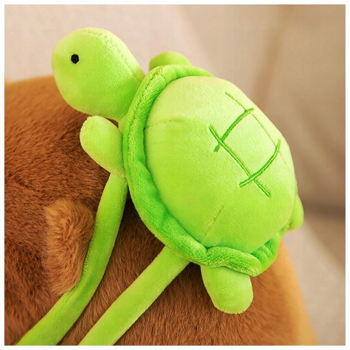 Maskotka Pluszowa Kapibara z Plecakiem 30 cm XL Miękki Pluszak Zwierzątko