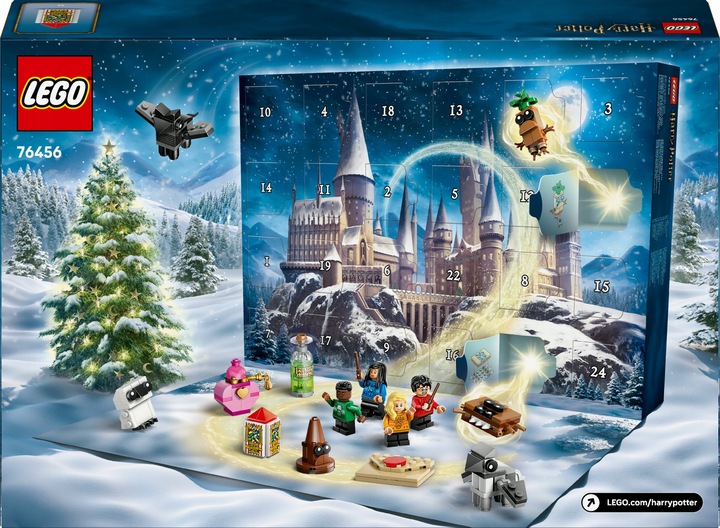 LEGO Harry Potter Kalendarz adwentowy na 2025 rok 76456