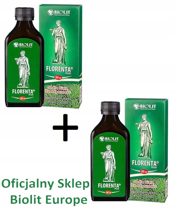 2x Biolit Florenta Plus Jodła Biała Odporność 200ml