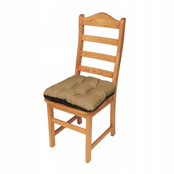 Poduszka jasiek na krzesło ogrodowe 45x45 beż