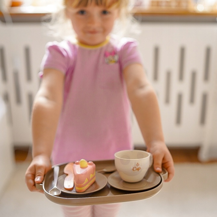 SERWIS ZESTAW DO HERBATY KAWY DESER FILIŻANKI AKCESORIA 25 EL. WOOPIE