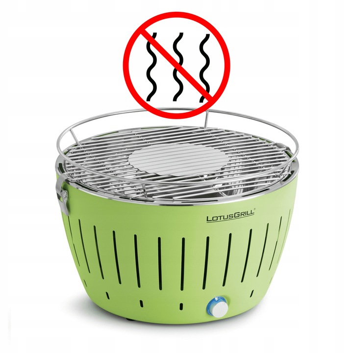 GRILL WĘGLOWY BEZDYMNY LOTUSGRILL PRZENOŚNY OGRODOWY STANDARD PLUS TORBA