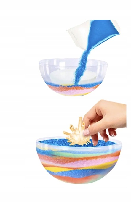 ZESTAW KREATYWNY DO TWORZENIA KRYSZTAŁ JEDNOROŻEC TERRARIUM DIY DLA DZIECI