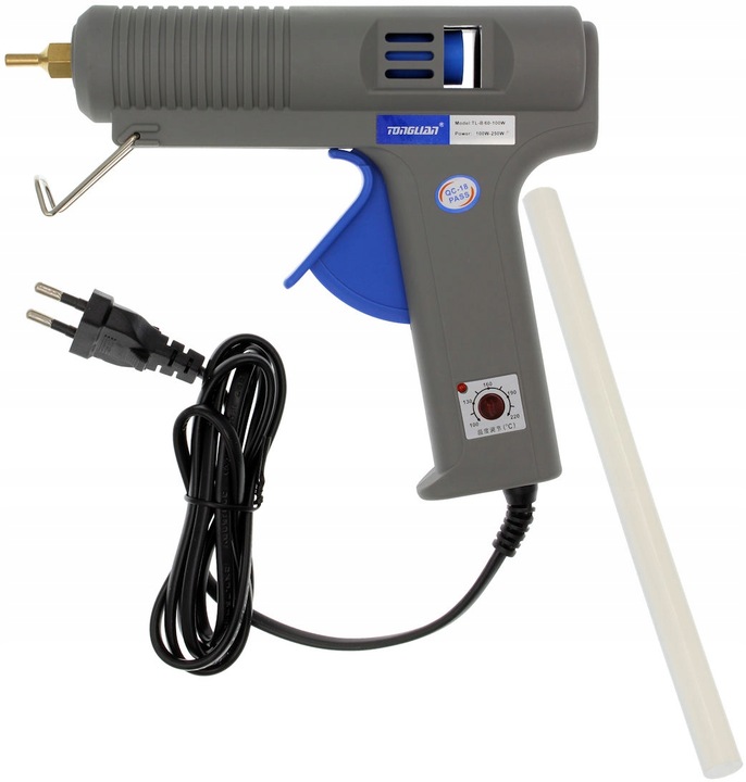 Pistolet do Kleju na Gorąco 100-250W Regulacja Temperatury