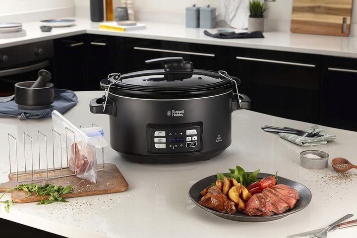 Wolnowar 3w1 Russell Hobbs Slow Cooker 6,5l Slow Cooker, Sous Vide