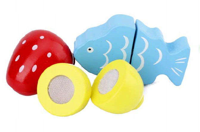 Zestaw DREWNIANYCH Warzyw Owoców Do KROJENIA NA RZEP MEGA ZESTAW NA PREZENT