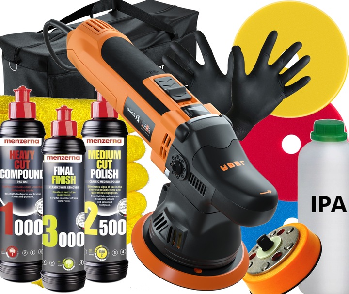 ADBL Roller D09125-01+B Maszyna Polerska DA Zestaw pady Menzerna