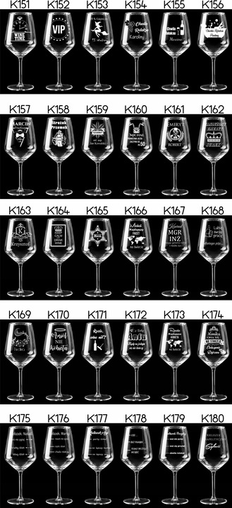 Kieliszek do wina XXL z grawerem prezent dla niej Dzień Kobiet WALENTYNKI
