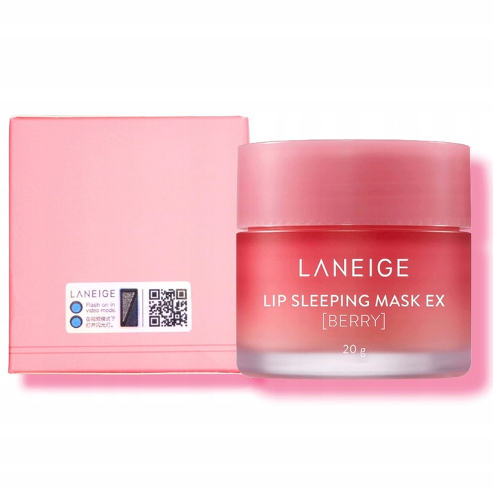 Laneige Lip Berry EX Sleeping Maska Intensywnie Regenerująca do Ust 20g