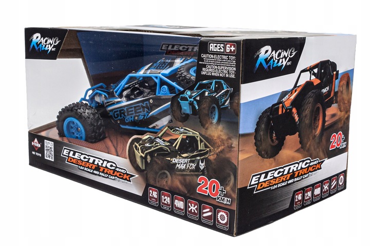 SAMOCHÓD ZDALNIE STEROWANY TERENOWY RC BUGGY Auto na Pilota Terenowe 4x4