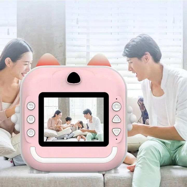 MINI DRUKARKA DRUKUŚ 2.0 APARAT NATYCHMIASTOWY TERMICZNA ZDJĘCIA + 13 ROLEK