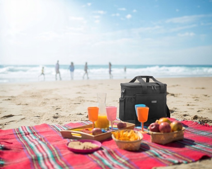 Torba termiczna na lunch box na jedzenie torba śniadaniowa na ramie ZAGATTO