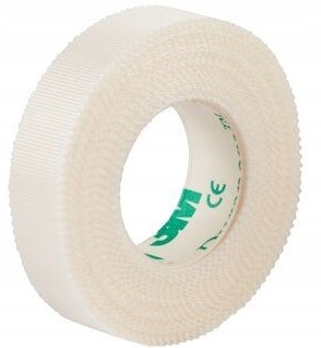 3M Durapore 1,25cm x 9,1m, 1szt. 1538-0 do rzęs