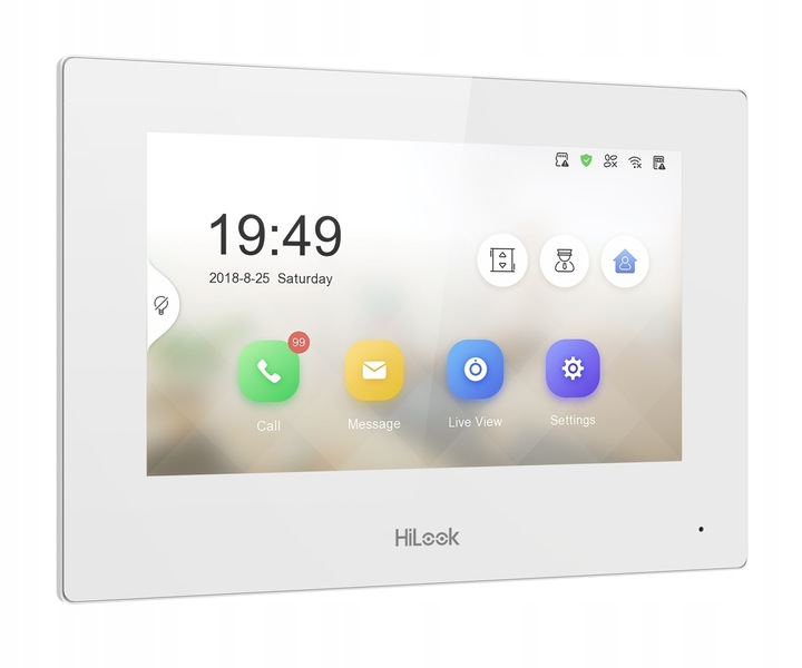 WIDEODOMOFON IP-VIS-PRO PoE Czytnik HiLook Furtka Brama