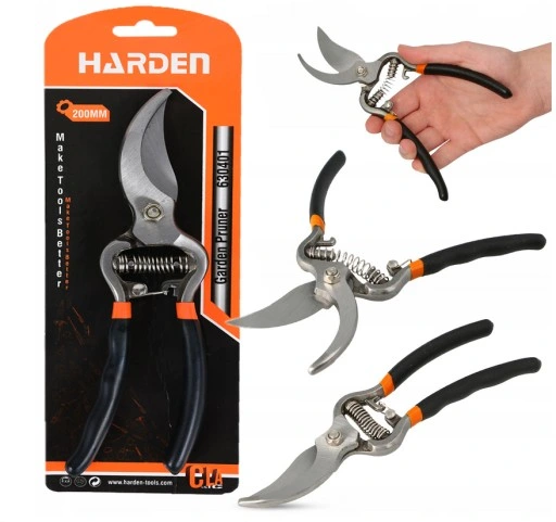 SEKATOR NOŻYCOWY OGRODOWY RĘCZNY DO GAŁĘZI KWIATÓW KRZEWÓW PĘDÓW MOCNY