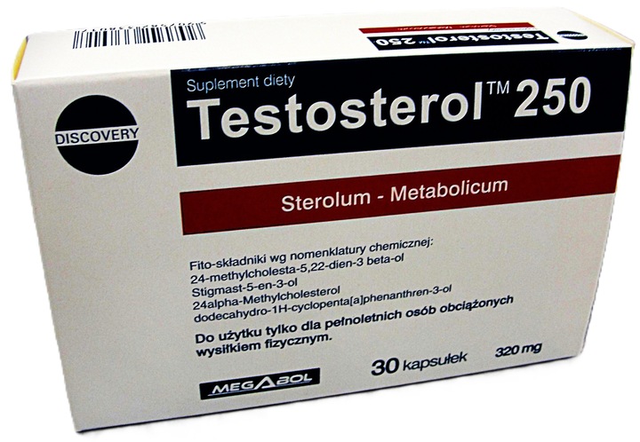 Mocny Preparat Testosterol Masa Siła libido Testosteron sterole