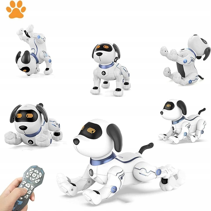 PROGRAMOWALNY ROBOT ZDALNEGO STEROWANIA PIES ZABAWKA RC PIES ROBOT PREZENTY