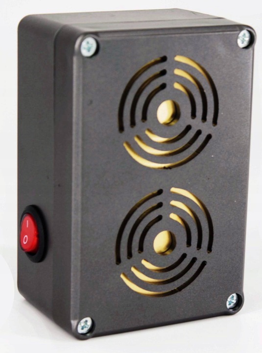 Podwójny odstraszacz na kuny, hermetyczny 100%, tranzystorowy mocny